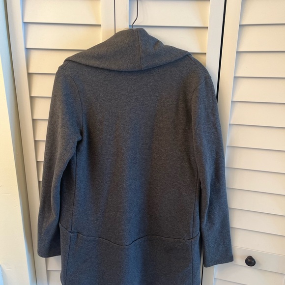 James Perse Women’s Size 2 Gray Open Front Cardigan Jacket - Picture 6 of 11